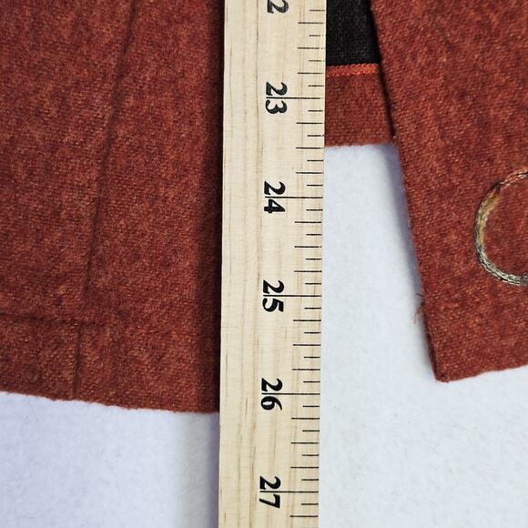 VTG Womens M Blazer Wool Jacket 80s Canvasbacks Abstract Art To Wear Lagenlook - Picture 14 of 16